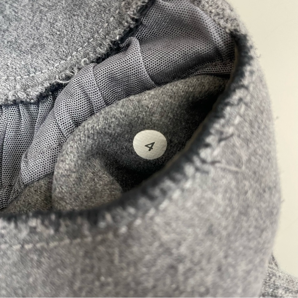 lululemon Scuba Full Zip Hoodie Special Edition Gray Sz 4 - Picture 11 of 14